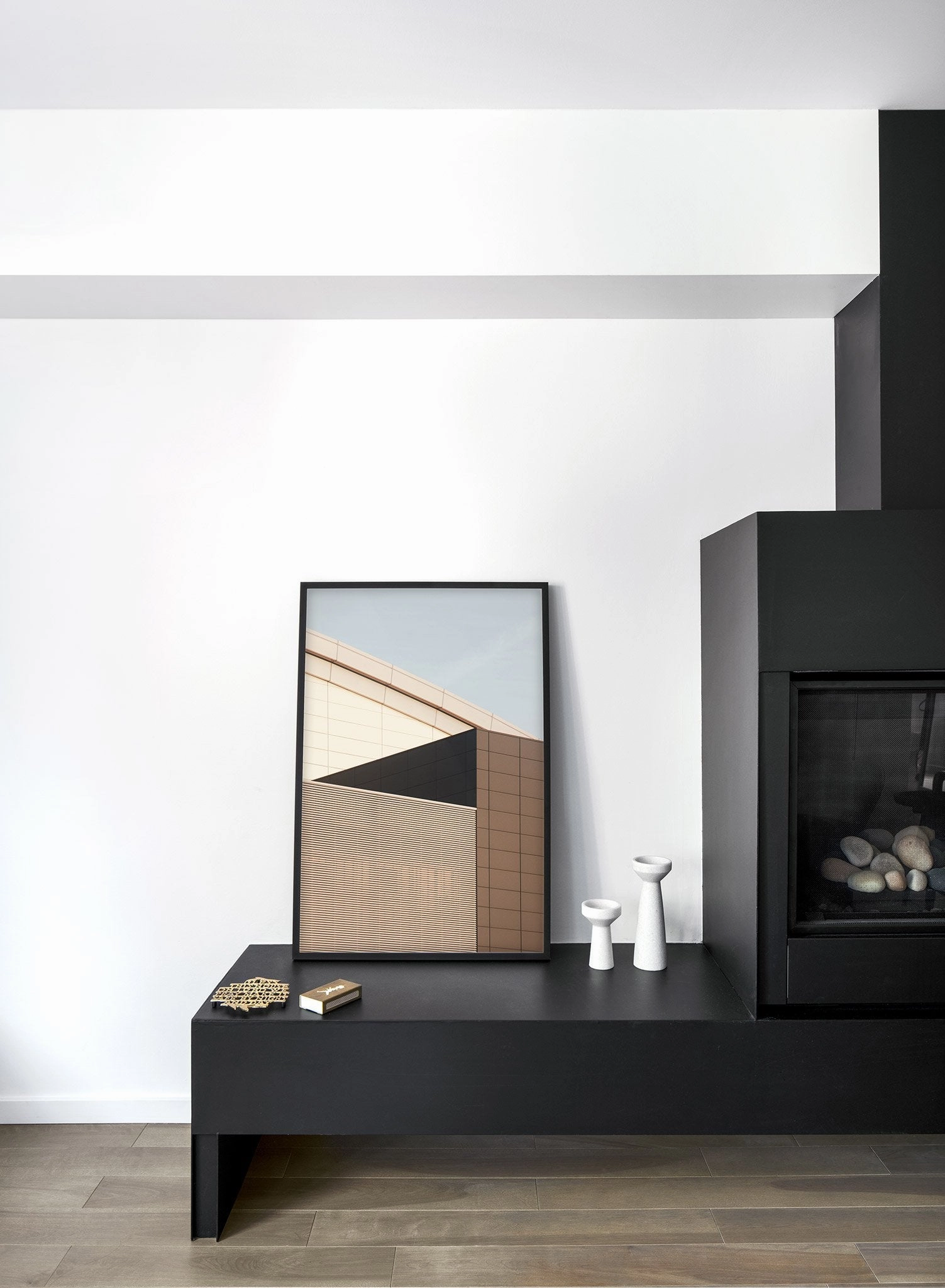 Beige Bricks, Poster