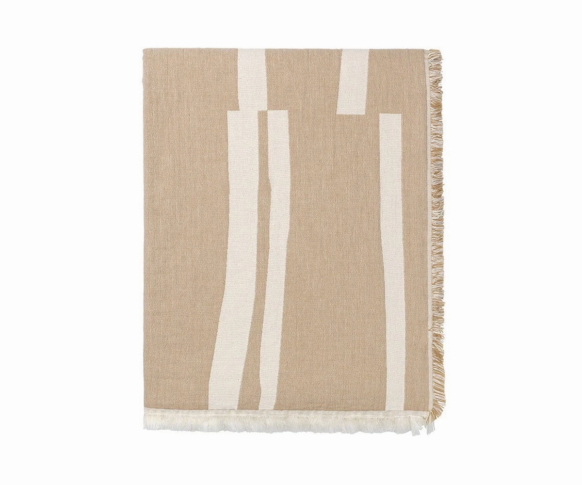 Beige Lyme Grass Throwbedding sets ,throw blankets 