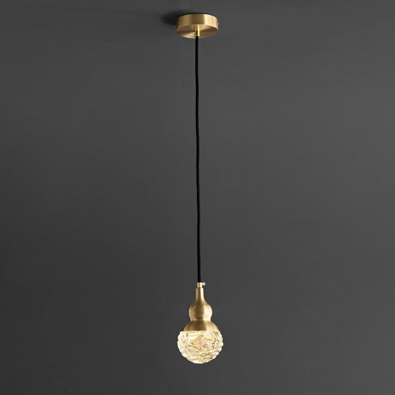 Bella Brass Pendant Light