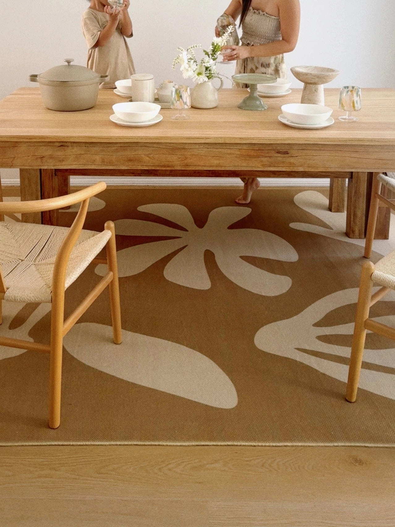 Benala Brown Graphic Indoor Outdoor Washable Rug *NO RETURNS UNLESS FAULTY