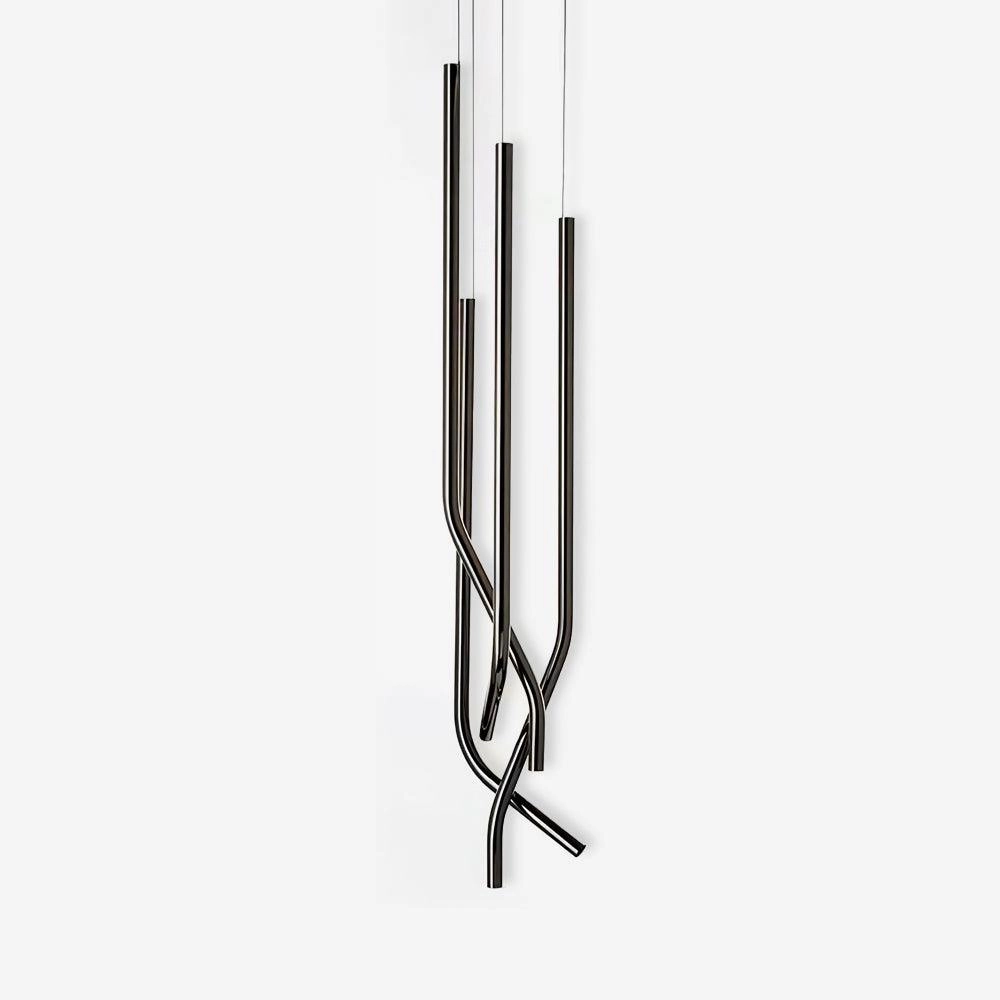 Bending Line Pendant Lamprustic chandelier,bedroom chandelier 