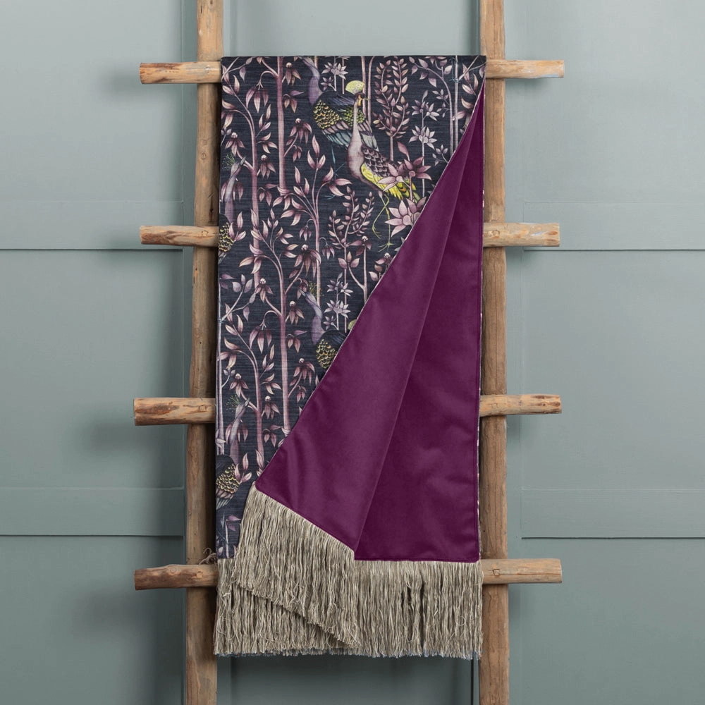 Bennu Printed Throw Tourmaline