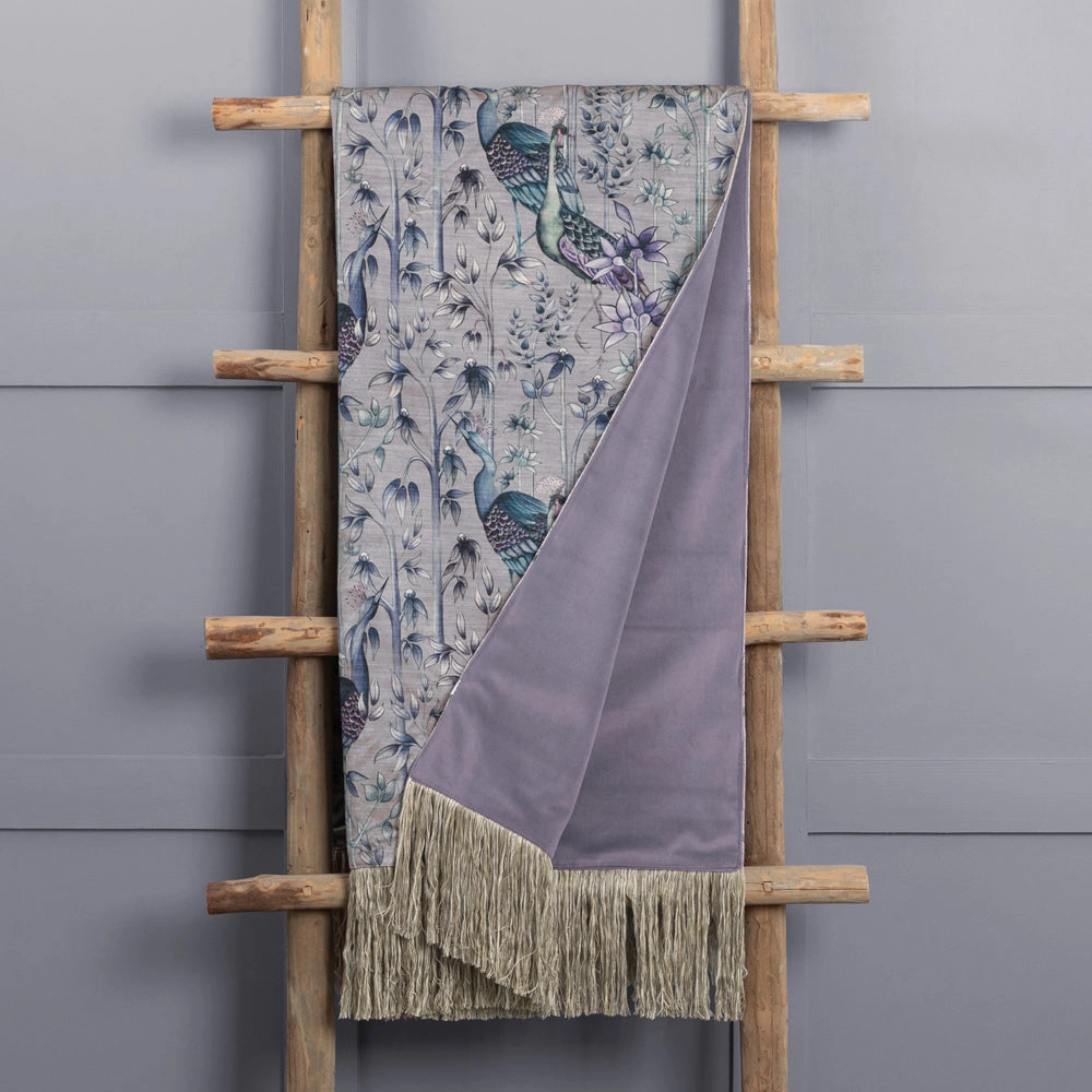 Bennu Printed Throw Willow