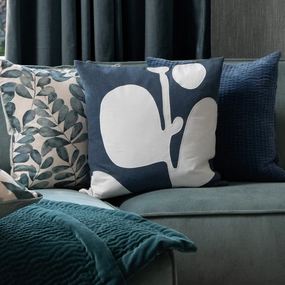 Betel Embroidered Feather Cushion Bluebellbedding sets ,throw blankets 