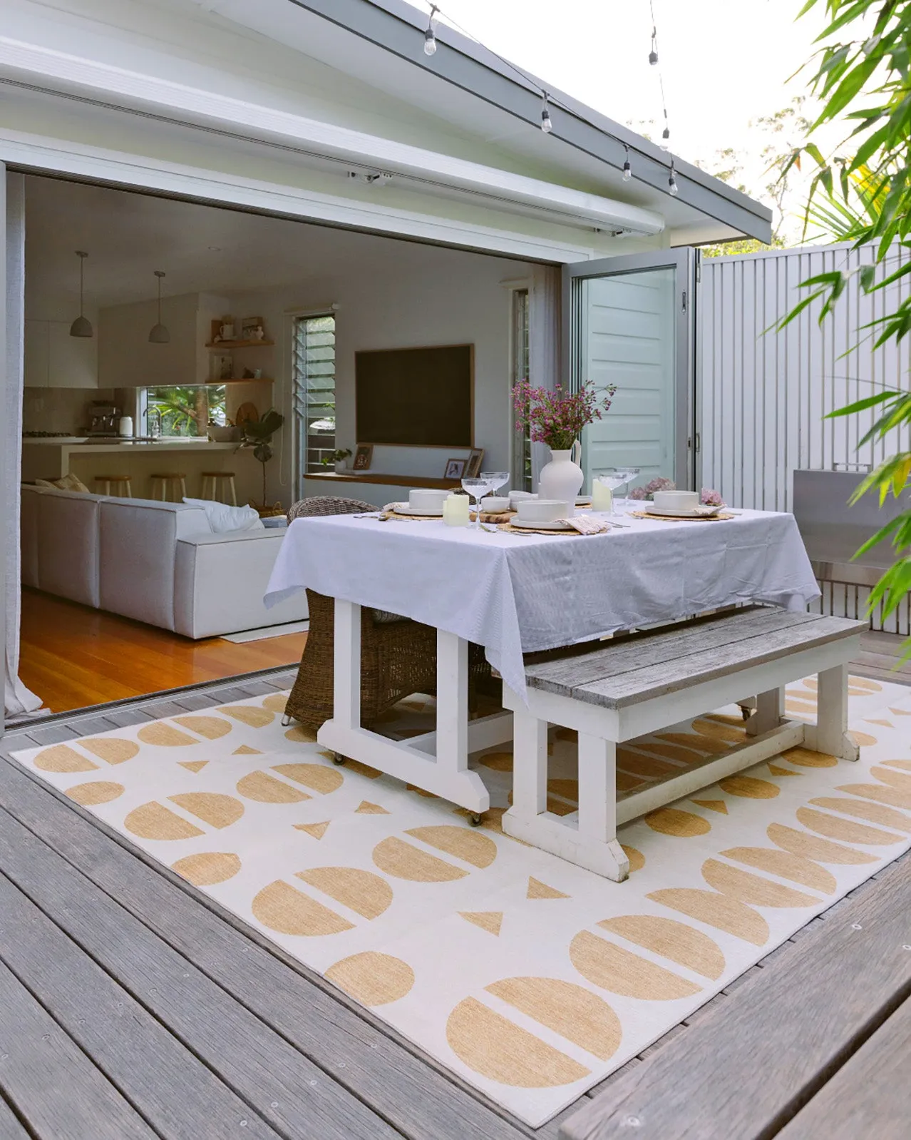 Betsy Beige Ivory Indoor Outdoor Washable Rug *NO RETURNS UNLESS FAULTY