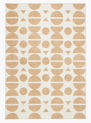 Betsy Beige Ivory Indoor Outdoor Washable Rug *NO RETURNS UNLESS FAULTYmodern color block patchwork rug