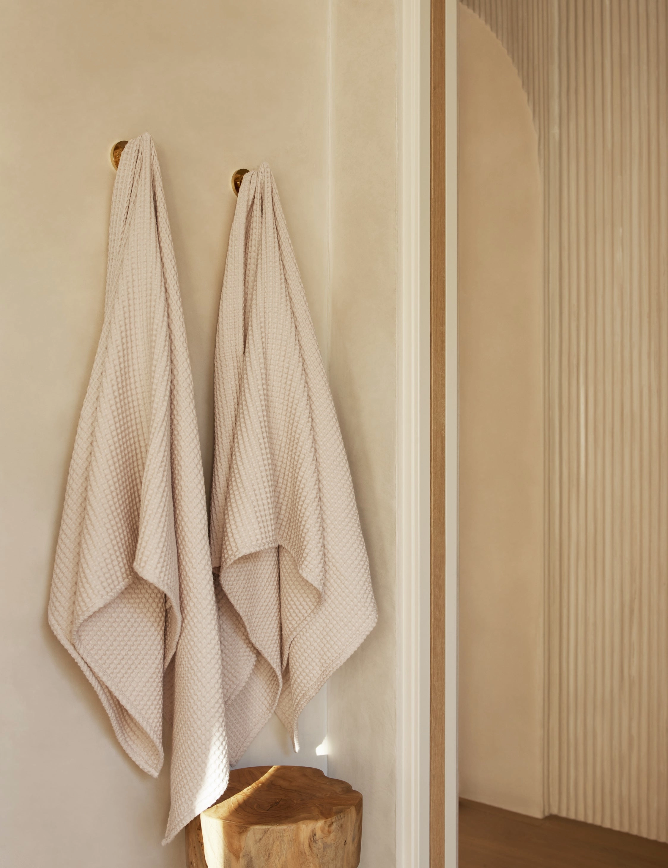 Bexley Organic Cotton Waffle Towel