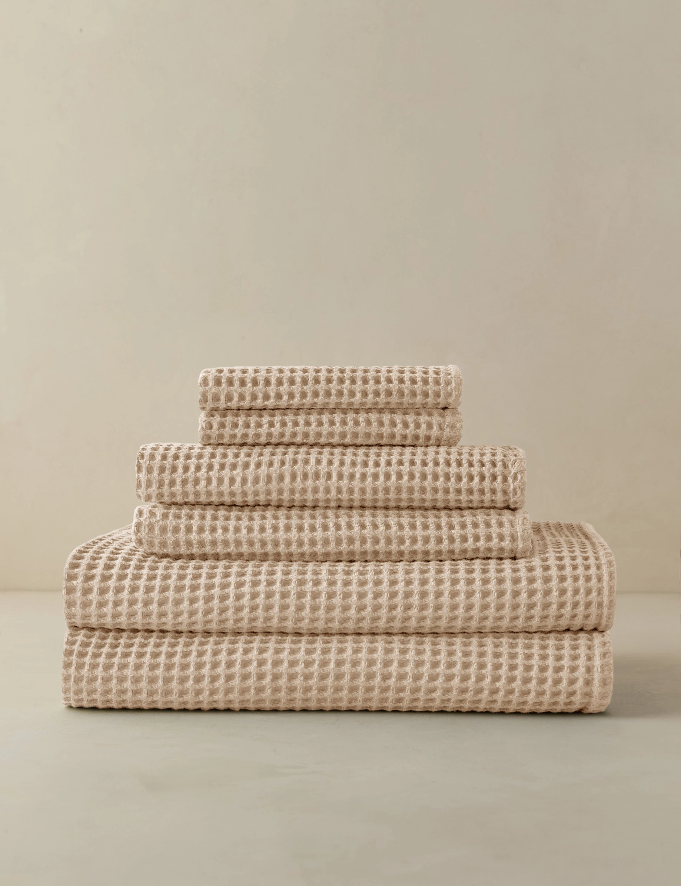 Bexley Organic Cotton Waffle Towelbedding sets ,throw blankets 