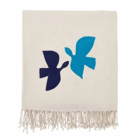 Biarritz Birds Embellished Throwbedding sets ,throw blankets 