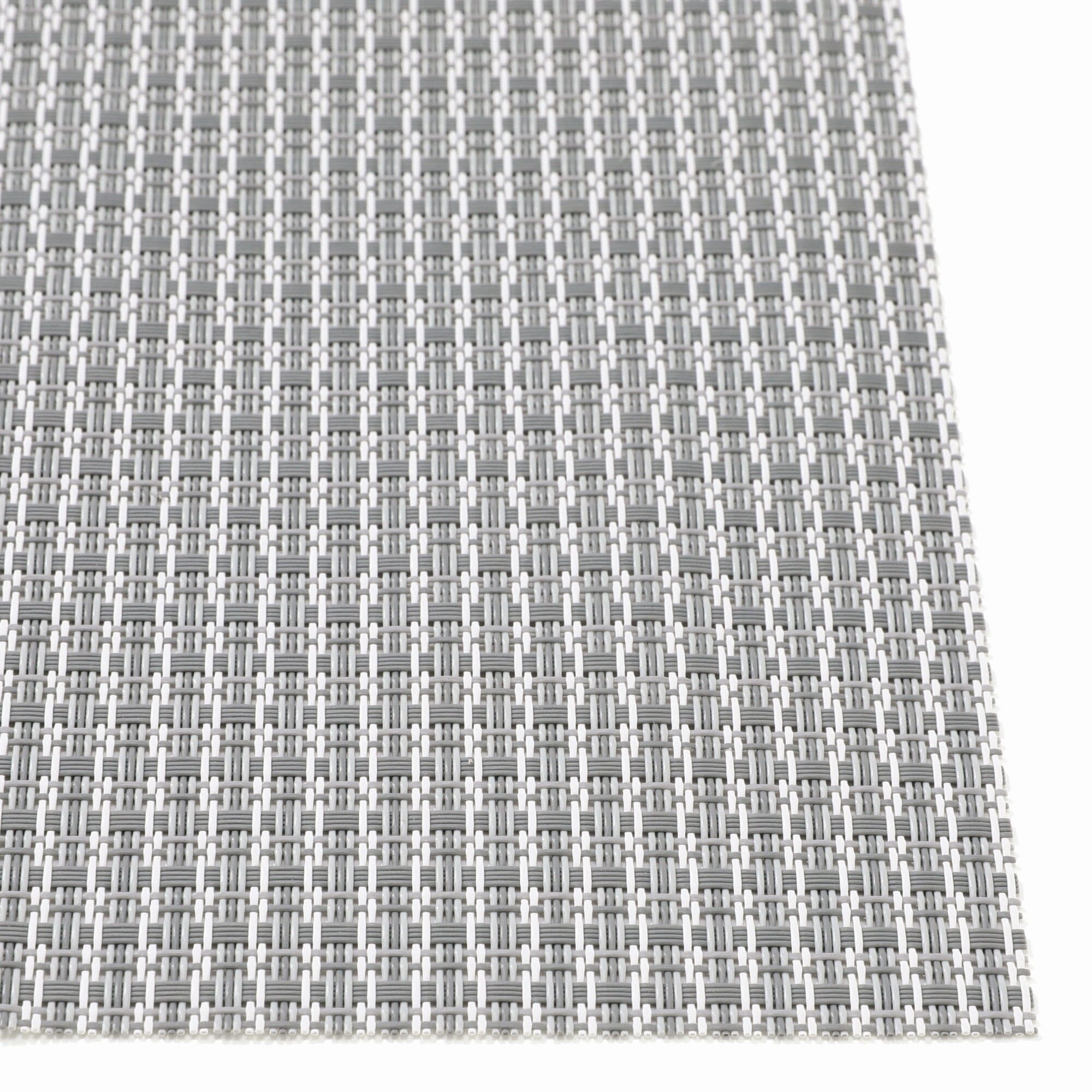 Bicolor Lunch Mat 2P  Gray