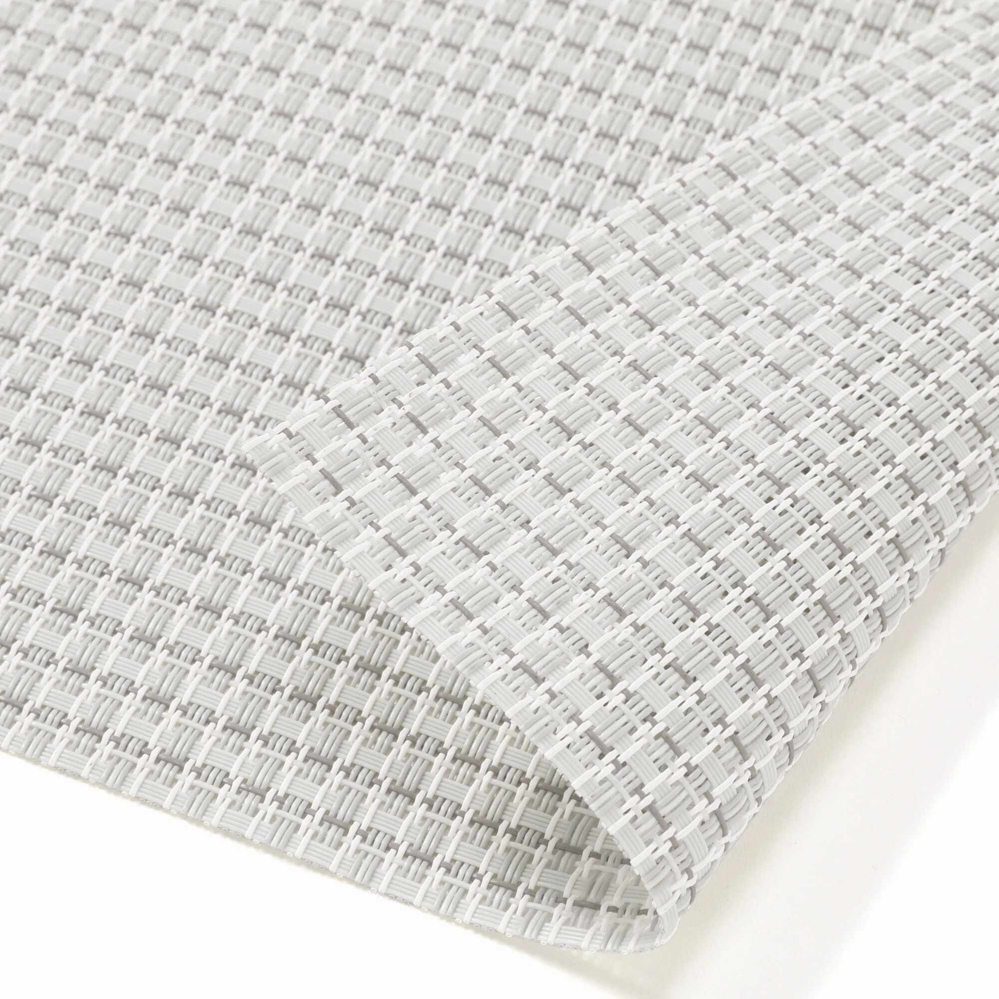 Bicolor Lunch Mat 2P  Gray