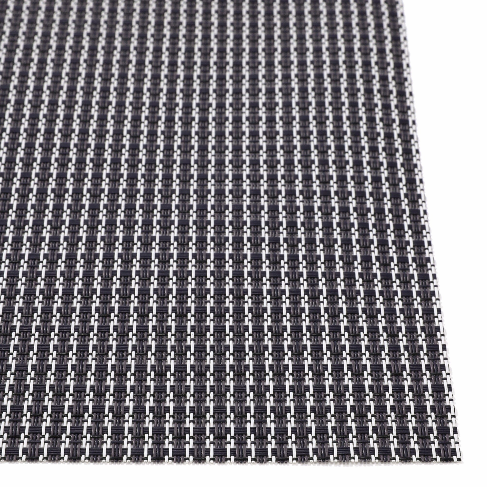 Bicolor Lunch Mat 2P White  Navy