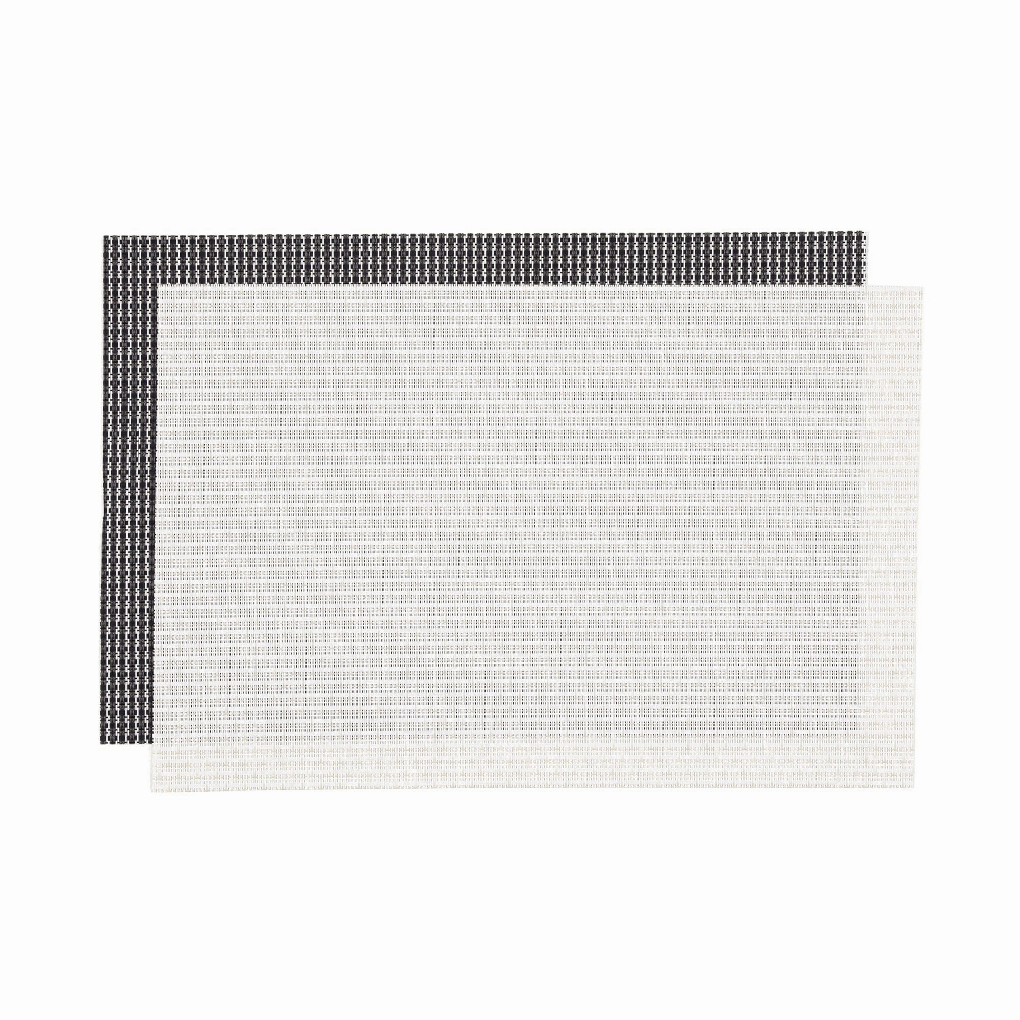 Bicolor Lunch Mat 2P White  Navywaterproof oil-proof tablecloth