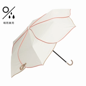 Bicolor Piping Compact Umbrella Whitehome decor ,wall decor 