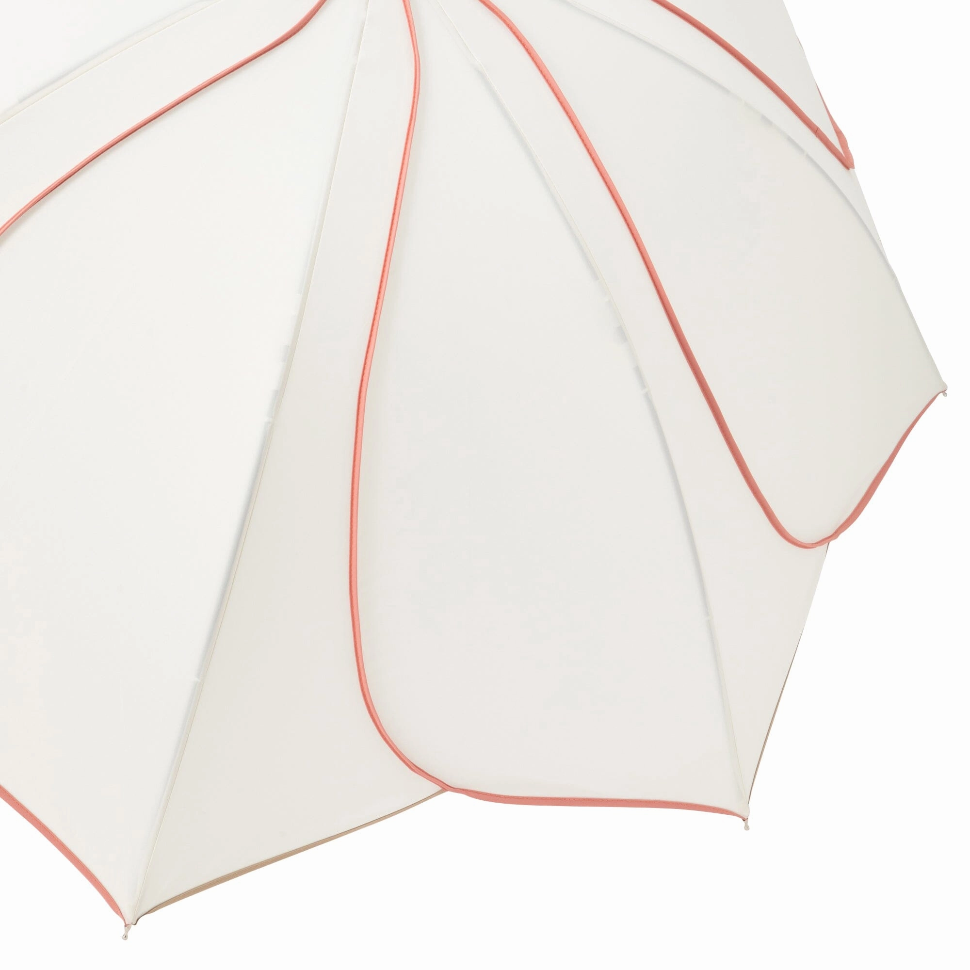 Bicolor Piping Umbrella White