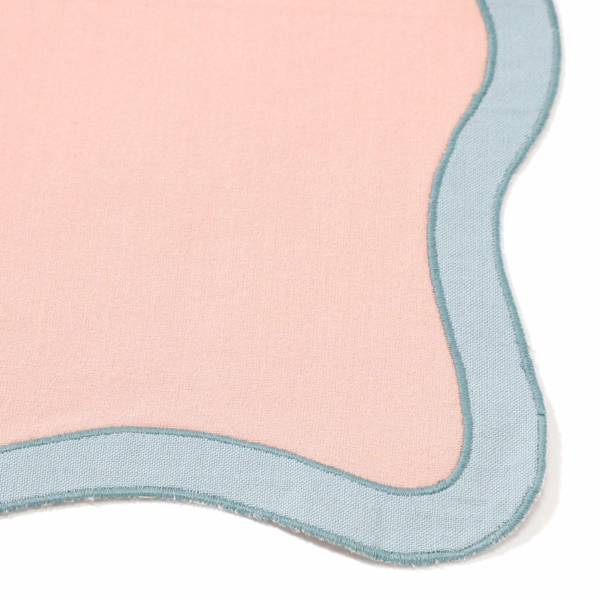 Bicolorwave Lunch mat  Pink  Blue