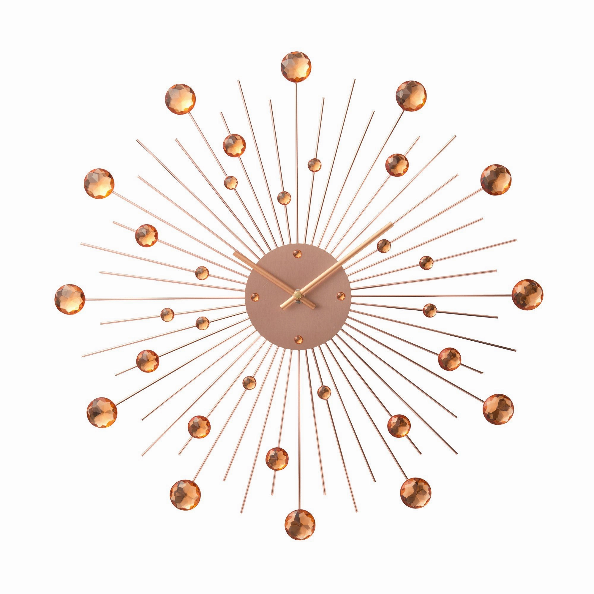 Bijou Wall Clock Pink Goldhome decor ,wall decor 
