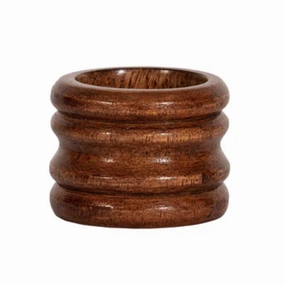 Bilbao Wood Napkin Ringnordic style desktop ornaments