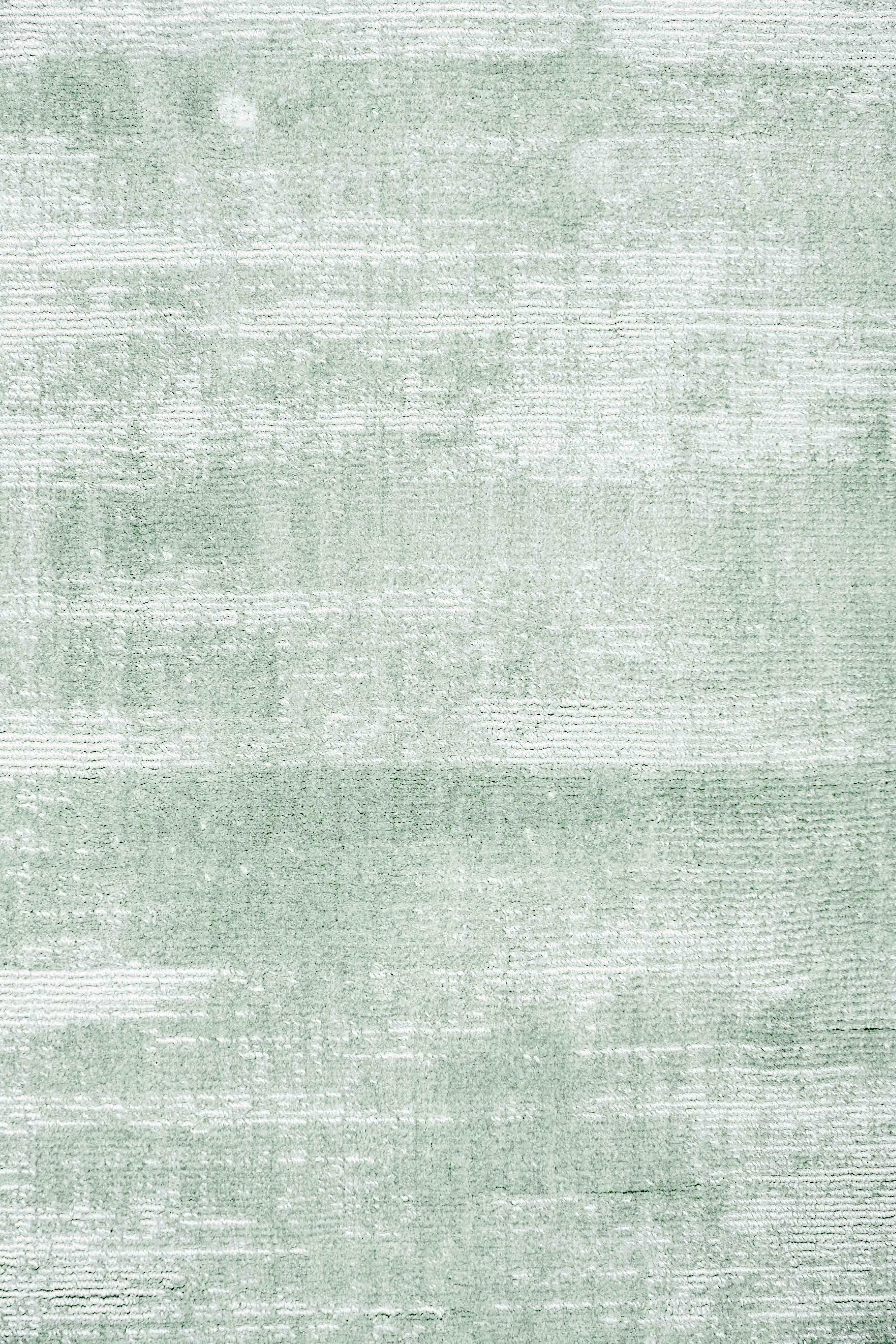 Billie Mint Green Distressed Viscose Rug *NO RETURNS UNLESS FAULTY
