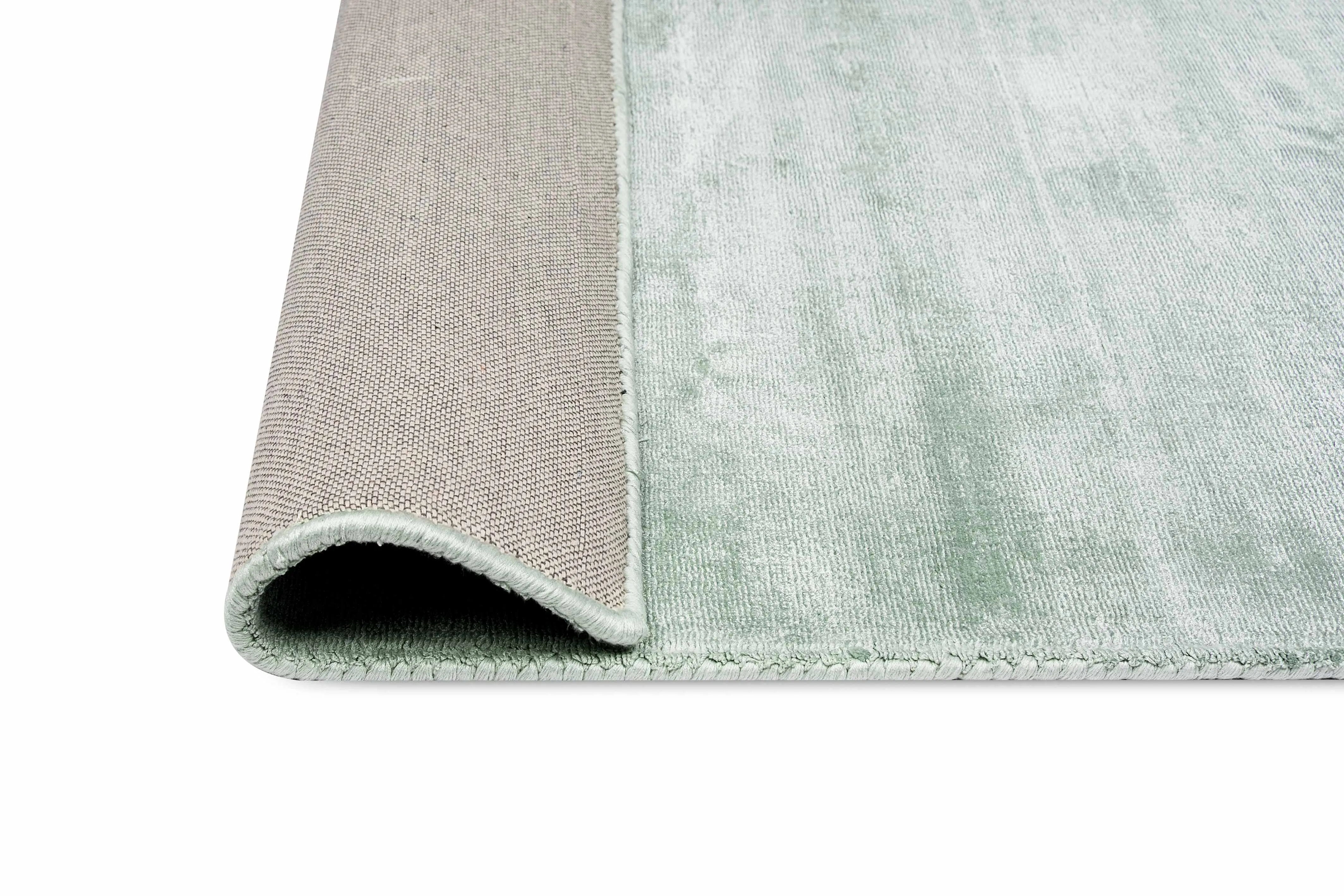 Billie Mint Green Distressed Viscose Rug *NO RETURNS UNLESS FAULTY