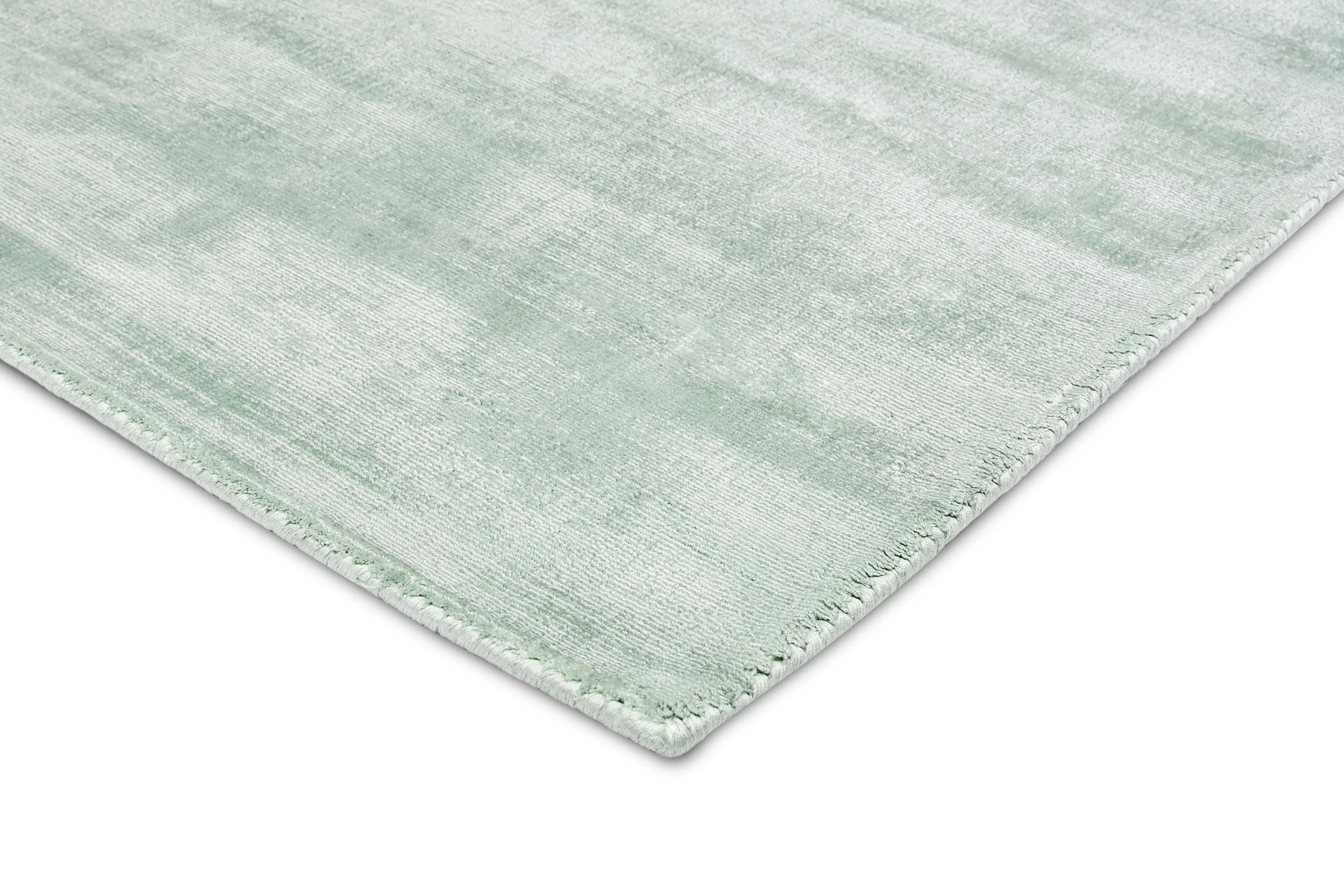 Billie Mint Green Distressed Viscose Rug *NO RETURNS UNLESS FAULTY