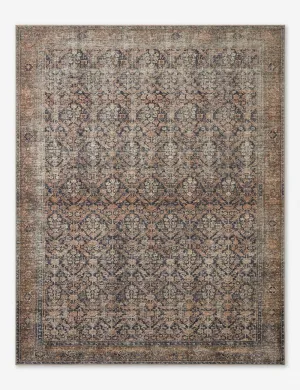 Billie Rug by Amber Lewis x Loloimodern color block patchwork rug