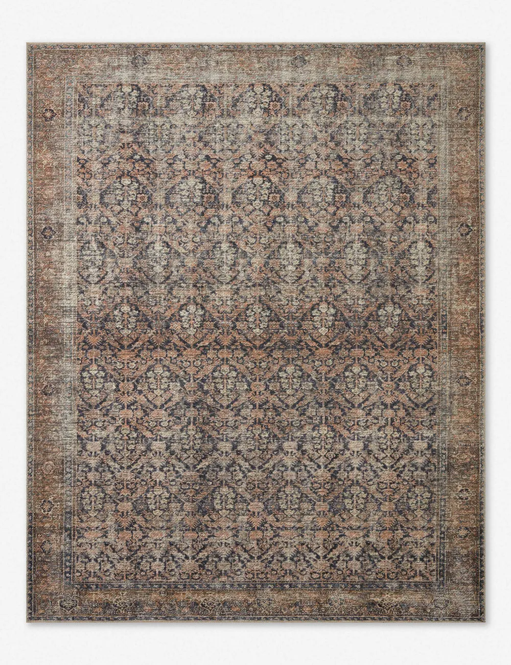Billie Rug by Amber Lewis x Loloimodern color block patchwork rug