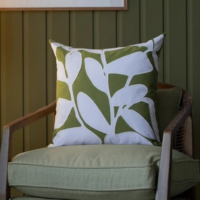 Birch Embroidered Feather Cushion Grasshome decor ,wall decor 
