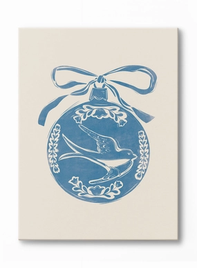 Birdie Bauble, Canvasindoor decorative canvas print