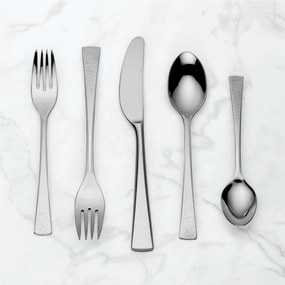 Biscayne 65 Piece Flatware Seteco-friendly bamboo fiber tableware set 