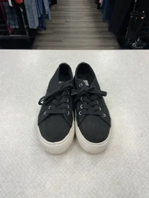 Black & White Shoes Sneakers Platform Steve Madden, Size 6.5 steve madden