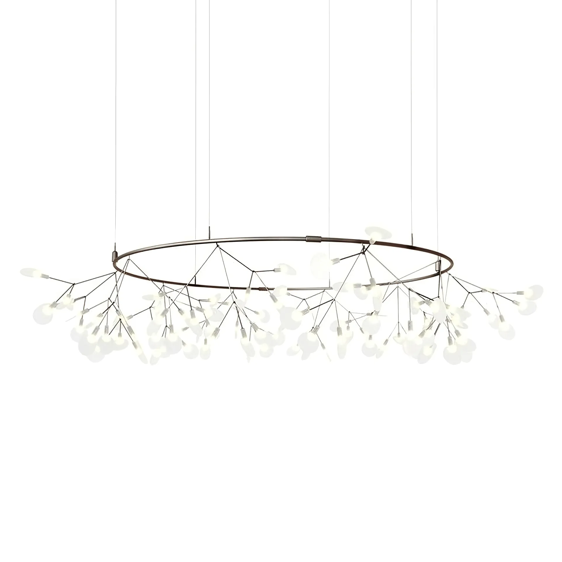 Black Firefly LED Chandelier