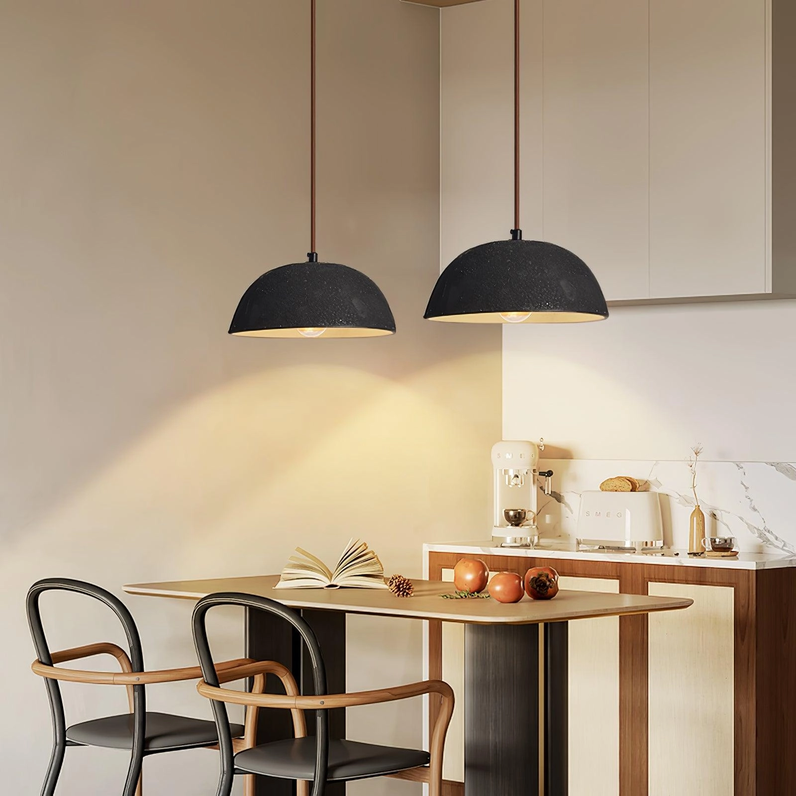 Black Arch Ceramic Pendant Lamp