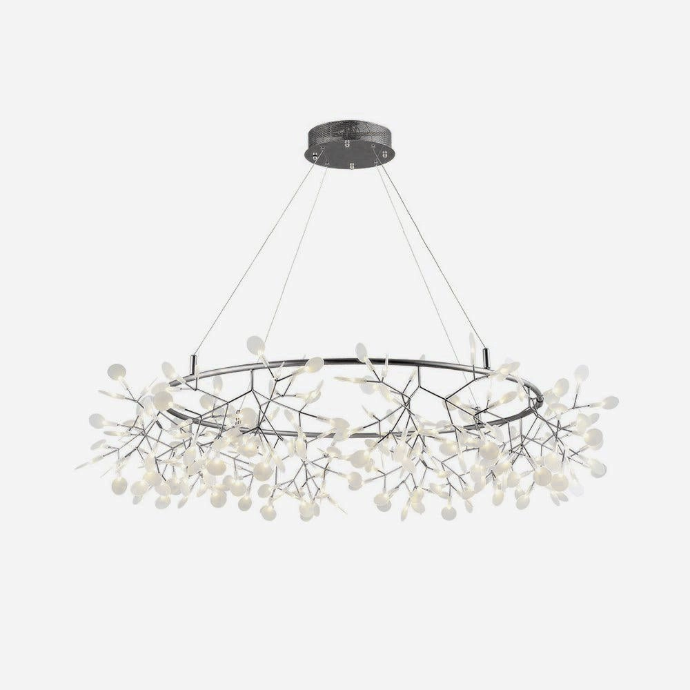 Black Big O Firefly LED Chandelier