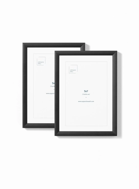 Black Metal Frame (2 Pack), 5x7 in | 13x18 cmdecorative photo frame ,personalized photo frame 
