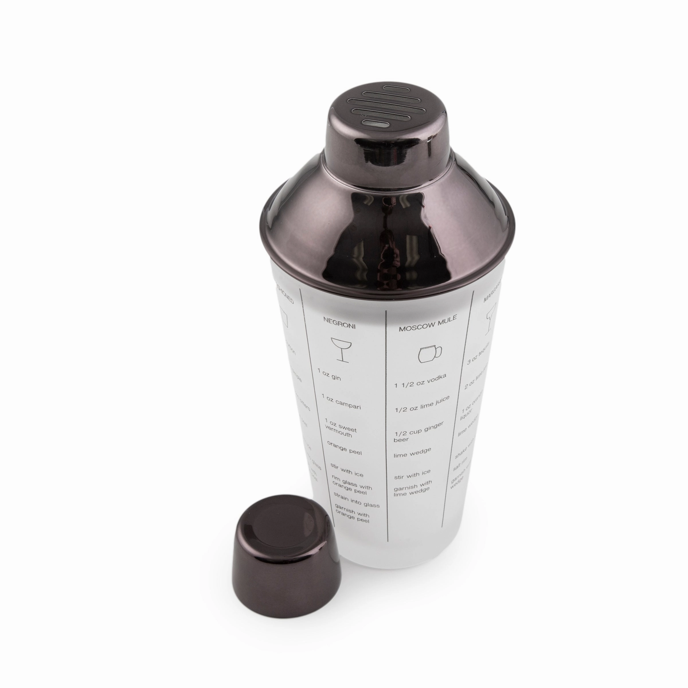 Black Mixology Shaker Tool Set 5 pc