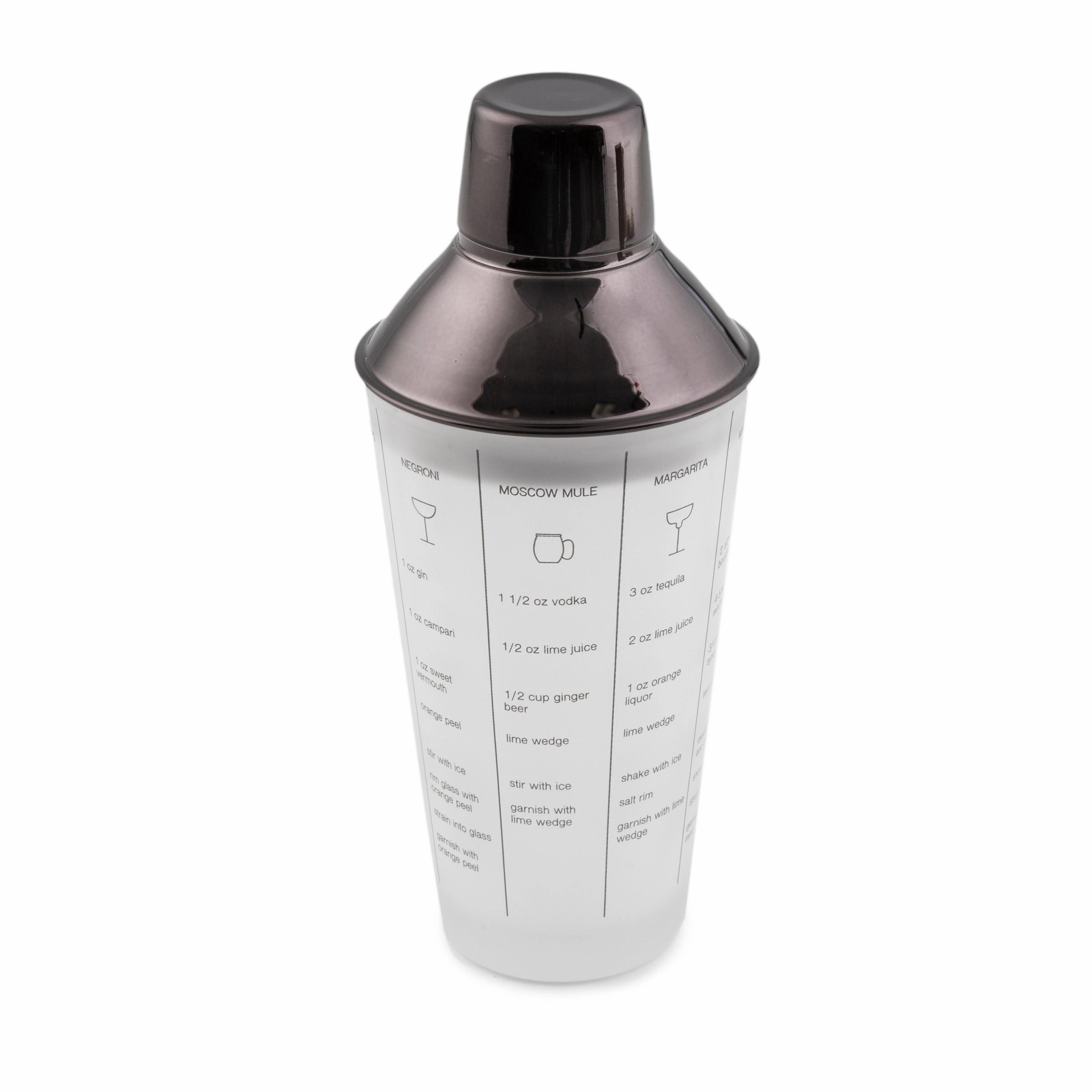 Black Mixology Shaker Tool Set 5 pc
