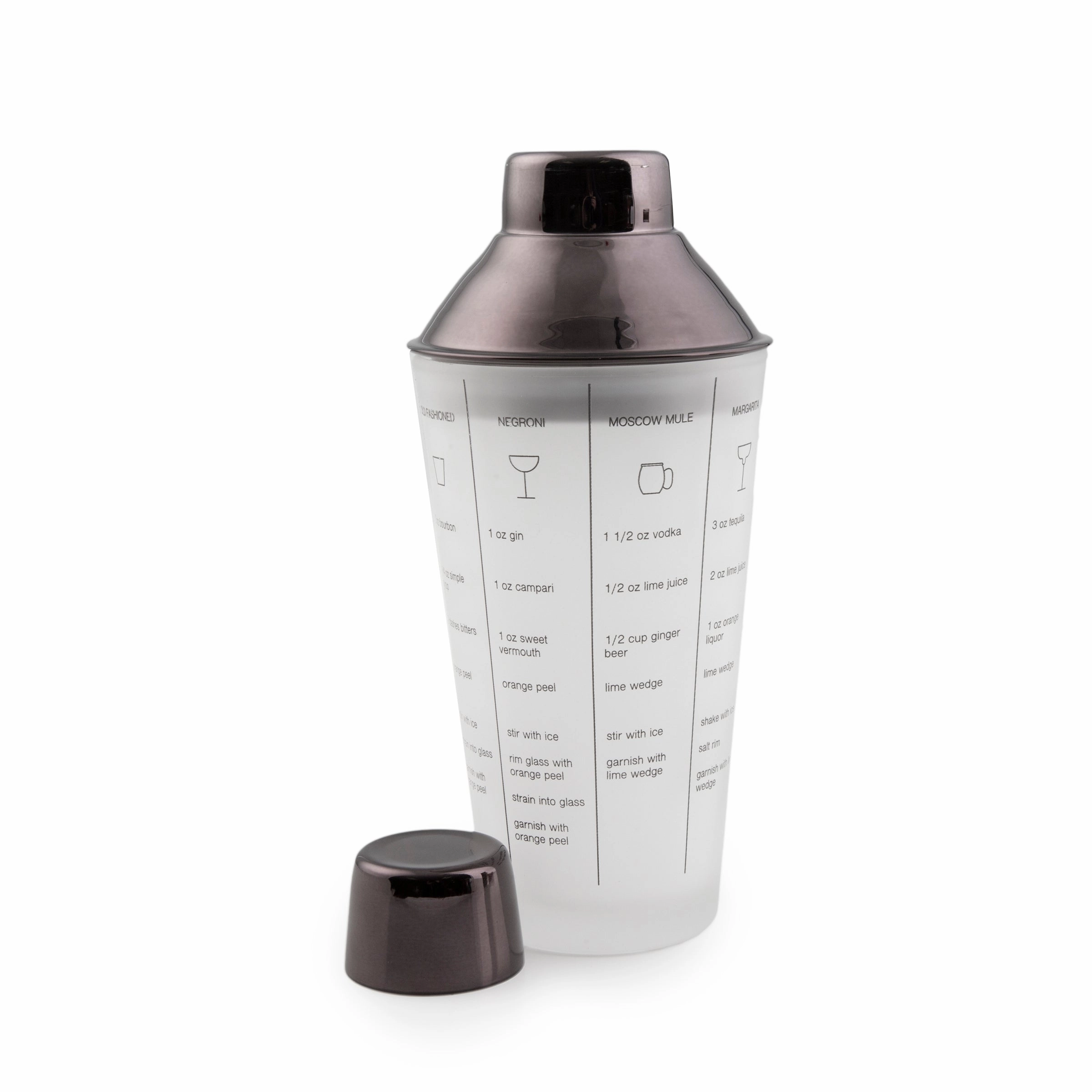 Black Mixology Shaker Tool Set 5 pc