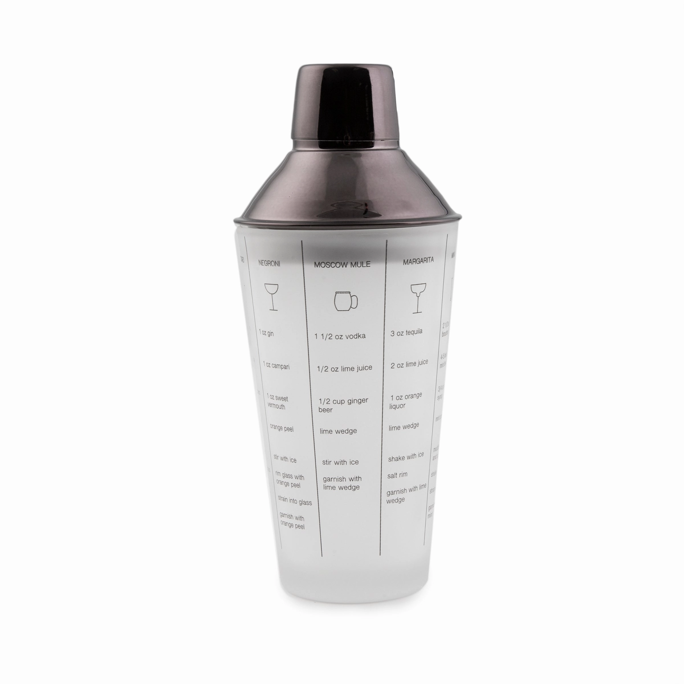 Black Mixology Shaker Tool Set 5 pc