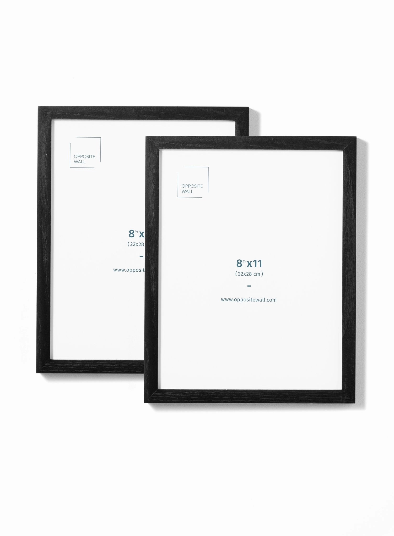 Black Oak Frame (2 Pack), 8.5x11 in | 22x28 cmdecorative photo frame ,personalized photo frame 