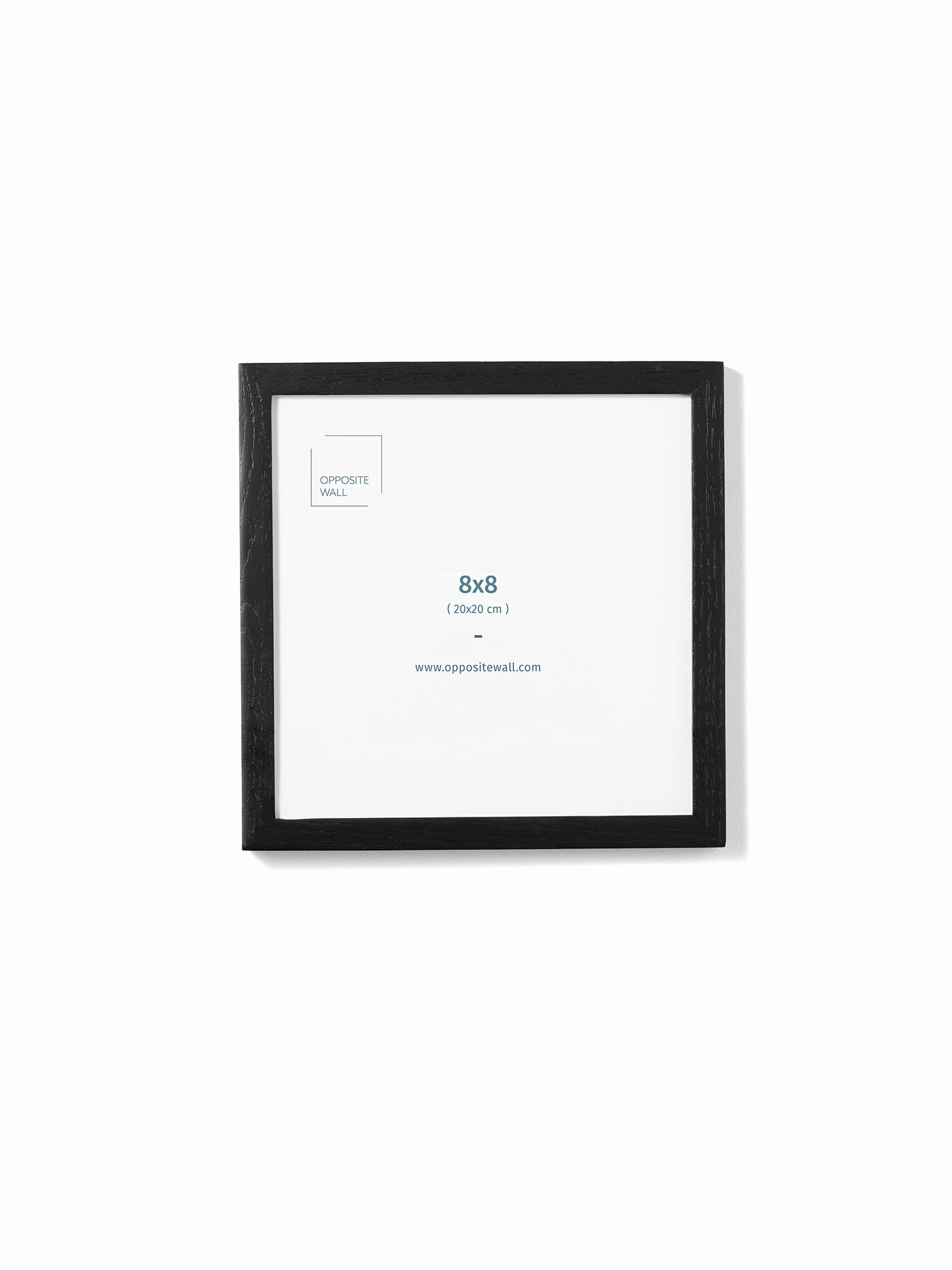 Black Oak Frame, 8x8 in | 20x20 cmdecorative photo frame ,personalized photo frame 