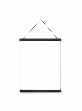 Black Oak Poster Hanger, 12 in | 31 cmdecorative photo frame ,personalized photo frame 