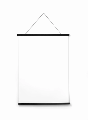 Black Oak Poster Hanger, 20 in | 51 cmdecorative photo frame ,personalized photo frame 