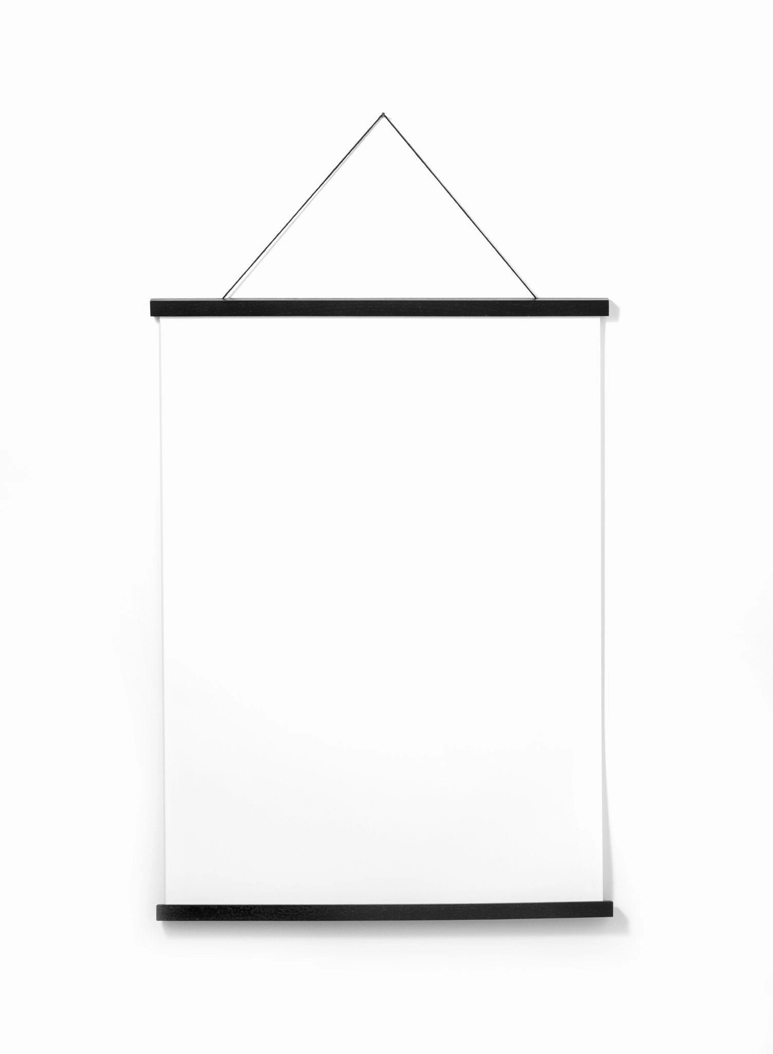 Black Oak Poster Hanger, 20 in | 51 cmdecorative photo frame ,personalized photo frame 