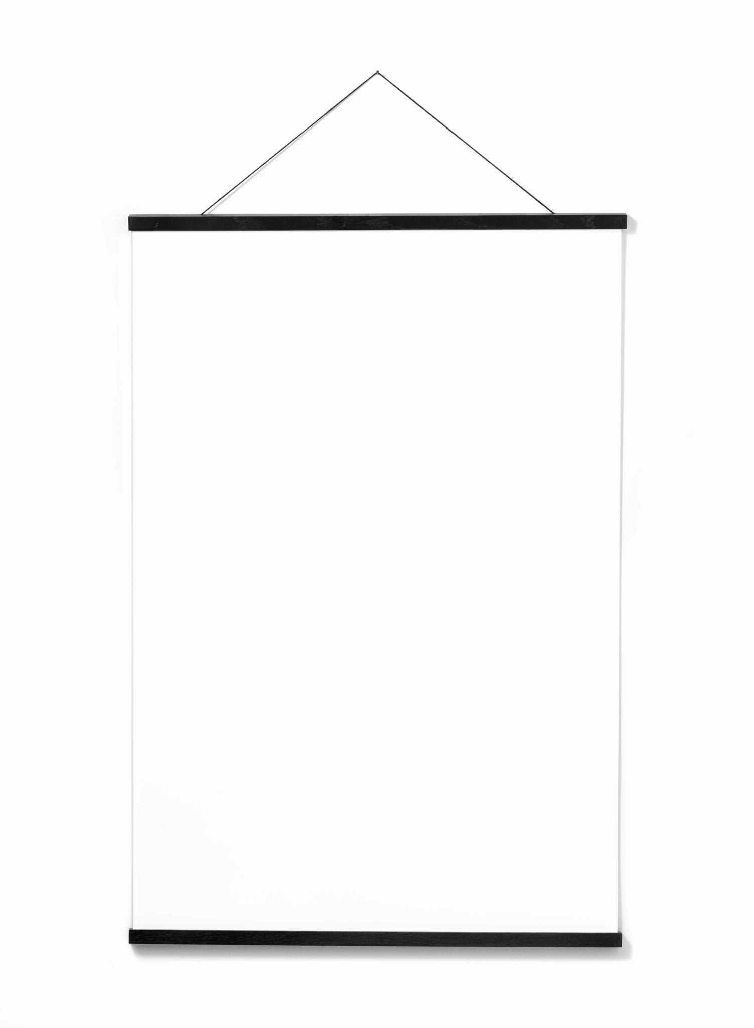 Black Oak Poster Hanger, 24 in | 61 cmdecorative photo frame ,personalized photo frame 