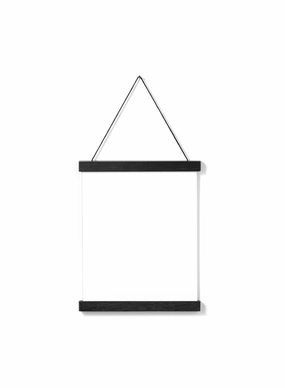 Black Oak Poster Hanger, 8 in | 20 cmdecorative photo frame ,personalized photo frame 