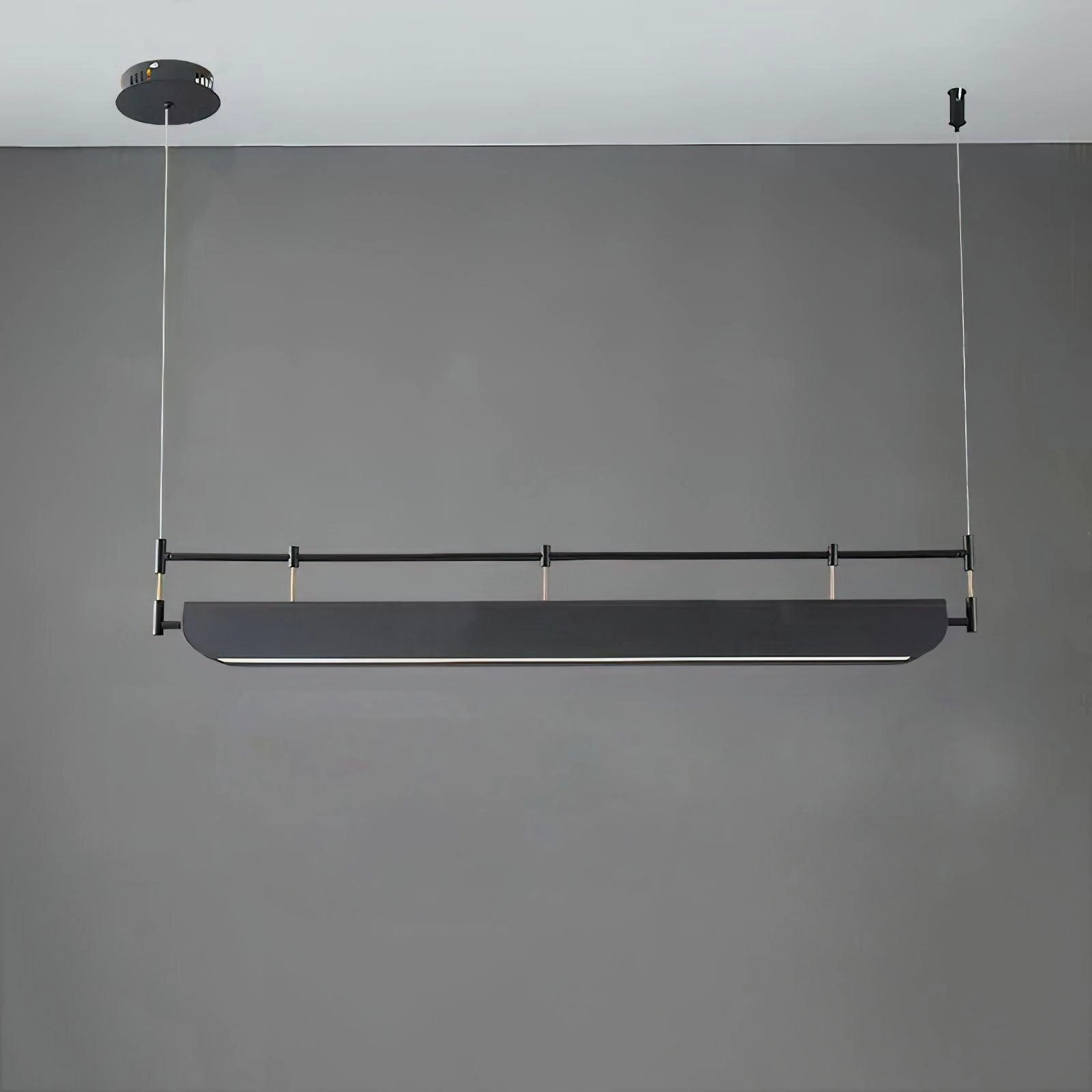 Black Roof LED Chandelier