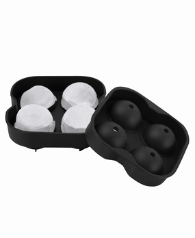 Black Round Silicone XL Ice Moldglass cups ,personalized mugs 