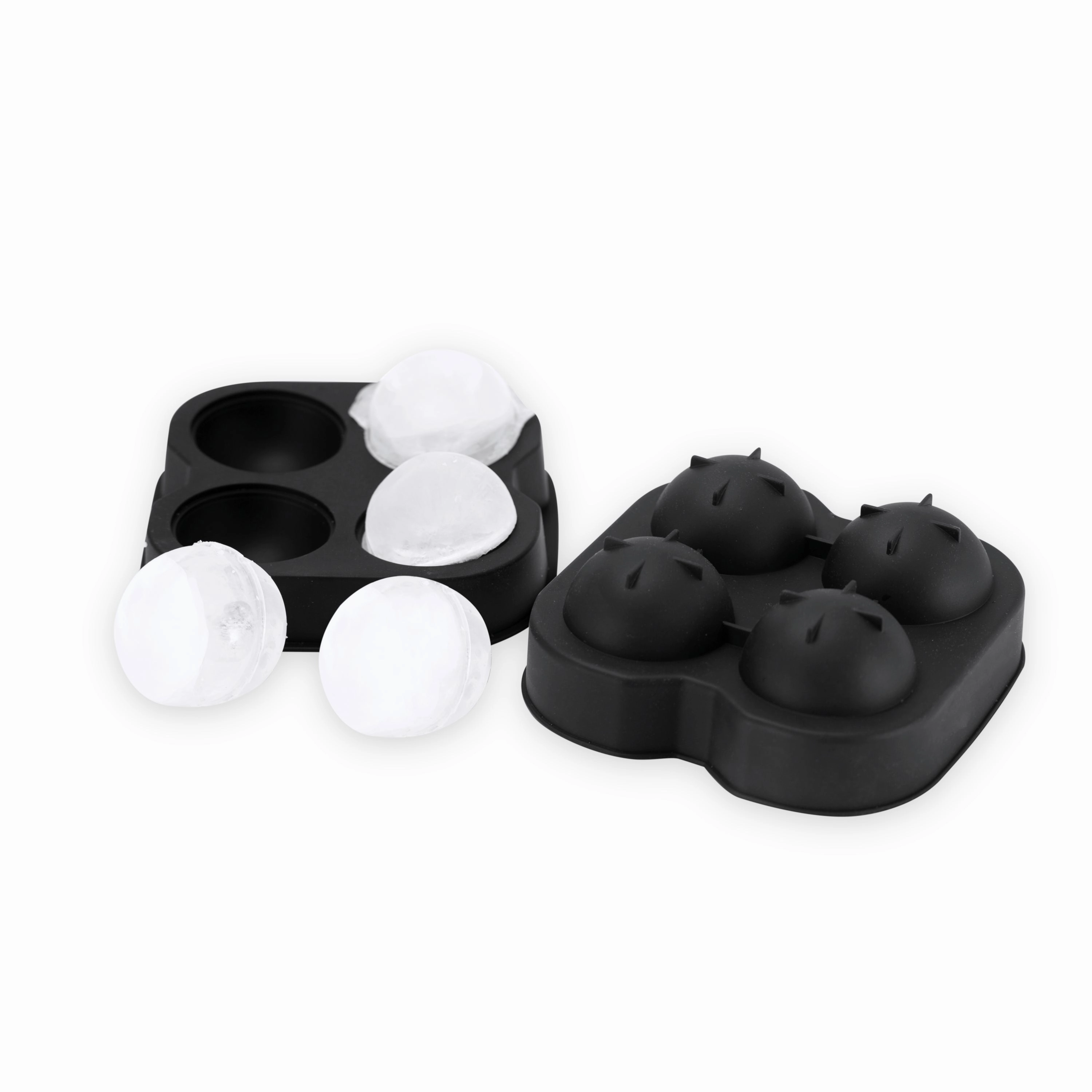 Black Round Silicone XL Ice Mold