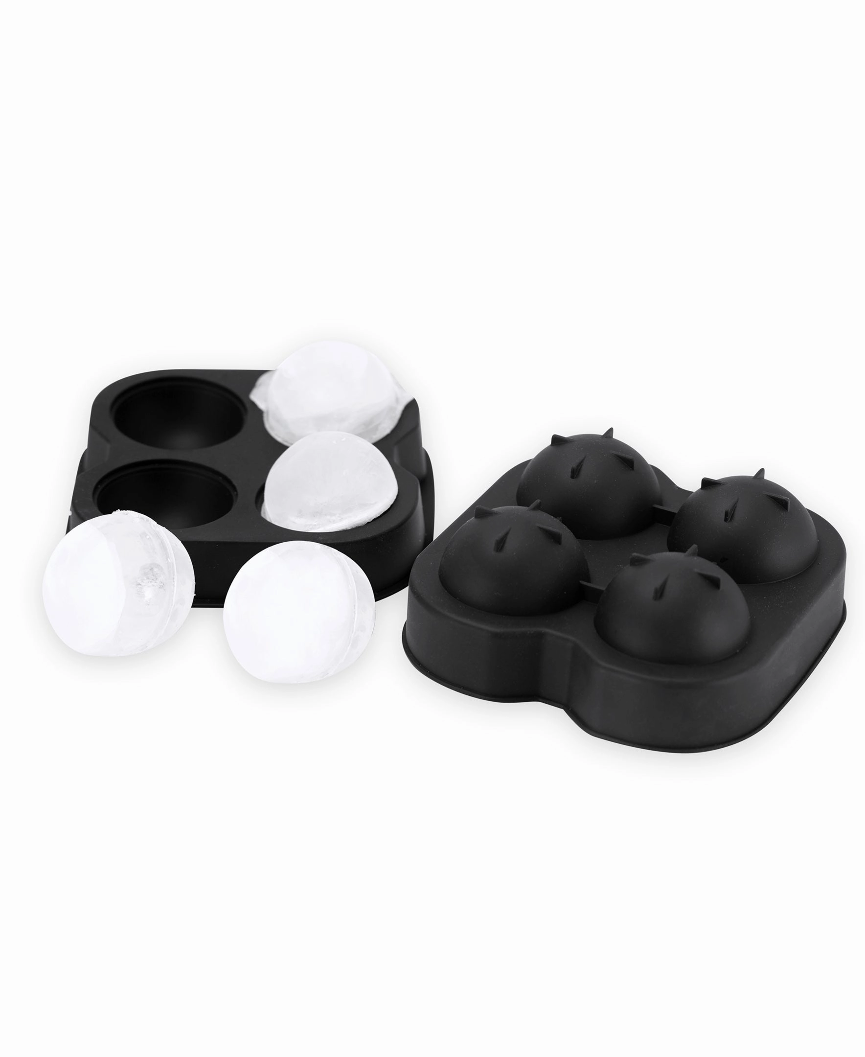 Black Round Silicone XL Ice Mold